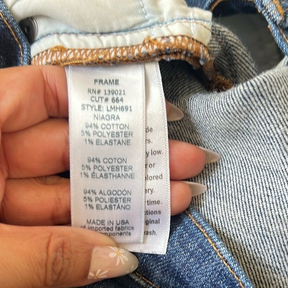 FRAME L’ HOMME STRAIGHT MENS JEANS 31 - Picture 5 of 8